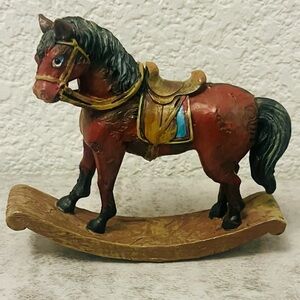 Vintage Rocking Horse Figurine – Popular Imports